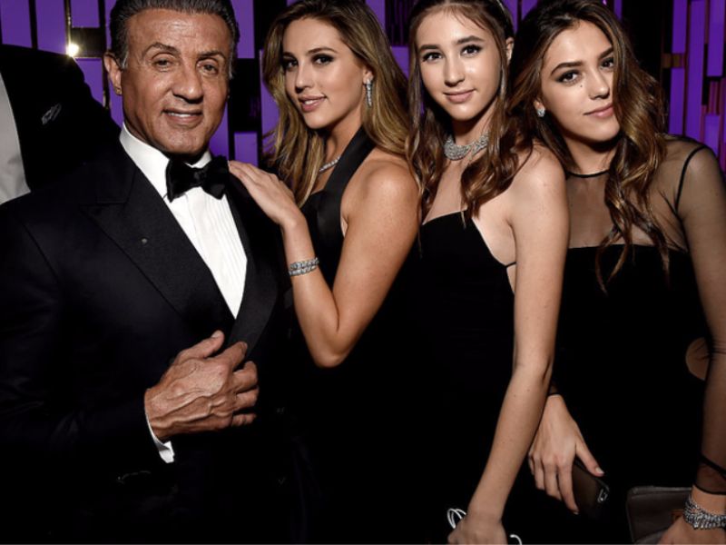 Sylvester Stallone hired Navy SEALs to train his daughters.